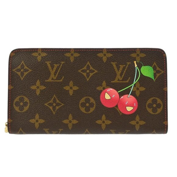 Louis Vuitton Monogram Cherry Porte Monnaie Zip Wallet M95006 TH0035 186715 - Picture 1 of 7